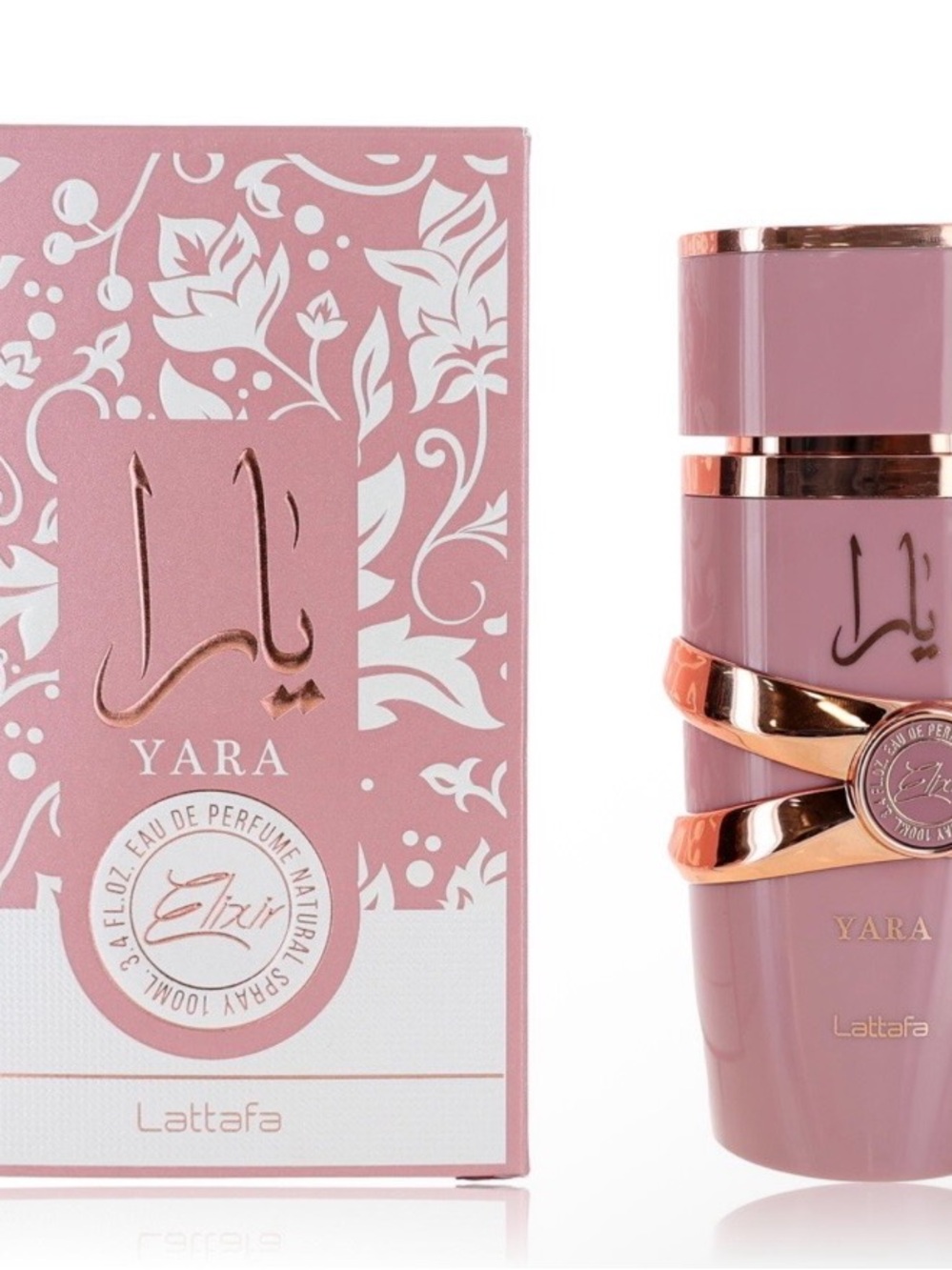 Yara Elixir Women's Perfume Spray - Pink